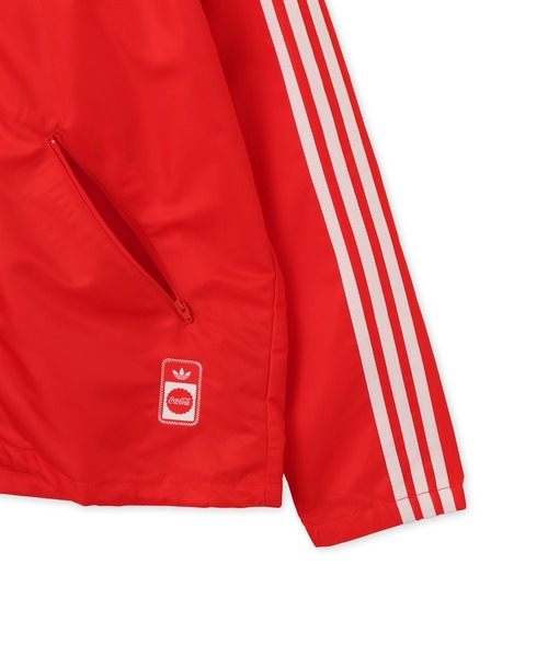 adidas(アディダス)の「adidas COCA COLA CLASSIC SPORT NYLON PARKA / アディダス コカ コーラ クラシック スポーツ ナイロン パーカー(ナイロンジャケット・メンズ・レッド・XL/L/M/S/XXL)」の7枚目の写真