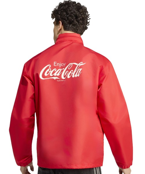 adidas(アディダス)の「adidas COCA COLA CLASSIC SPORT NYLON PARKA / アディダス コカ コーラ クラシック スポーツ ナイロン パーカー(ナイロンジャケット・メンズ・レッド・XL/L/M/S/XXL)」の9枚目の写真