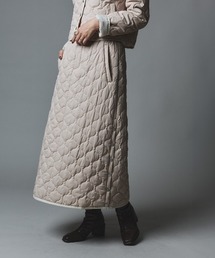 オニオン キルト サイド スリット スカート / Onion Quilted Side Slit Skirt