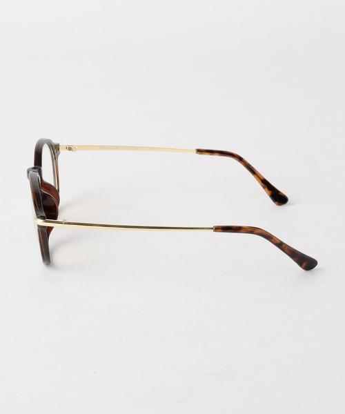 green label relaxing（グリーンレーベルリラクシング）の「BC CLEAR BOSTON メガネ（メガネ・メンズ・ブラック/ダークブラウン・FREE）」の3枚目の写真