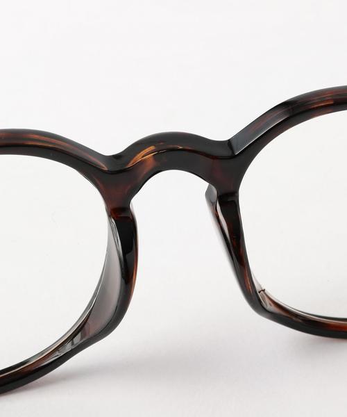 green label relaxing（グリーンレーベルリラクシング）の「BC CLEAR BOSTON メガネ（メガネ・メンズ・ブラック/ダークブラウン・FREE）」の6枚目の写真
