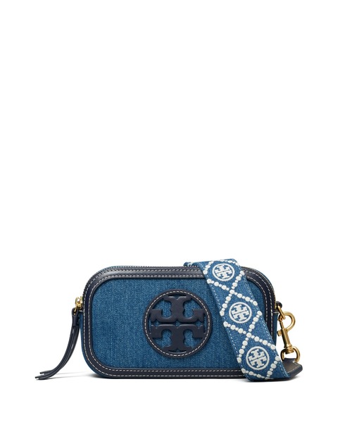 TORY BURCH(トリーバーチ)の「ミラー デニム ミニクロスボディバッグ(ショルダーバッグ・レディース・ブルー系・ONE SIZE)」の2枚目の写真