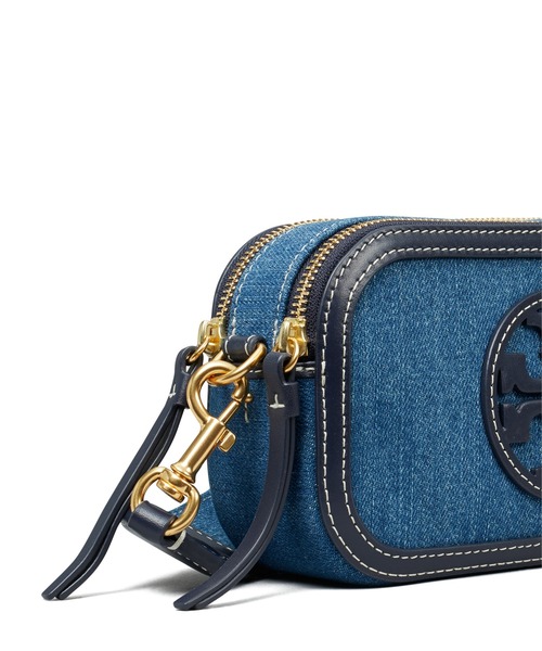 TORY BURCH(トリーバーチ)の「ミラー デニム ミニクロスボディバッグ(ショルダーバッグ・レディース・ブルー系・ONE SIZE)」の4枚目の写真