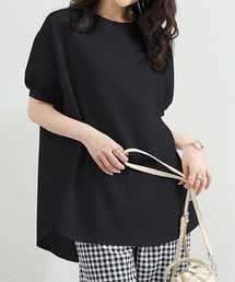 ワッフルTシャツ半袖レディースゆったり夏