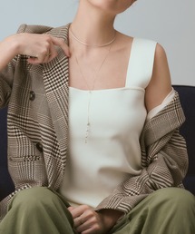 agete（アガット）の「K10パールネックレス（ネックレス）」