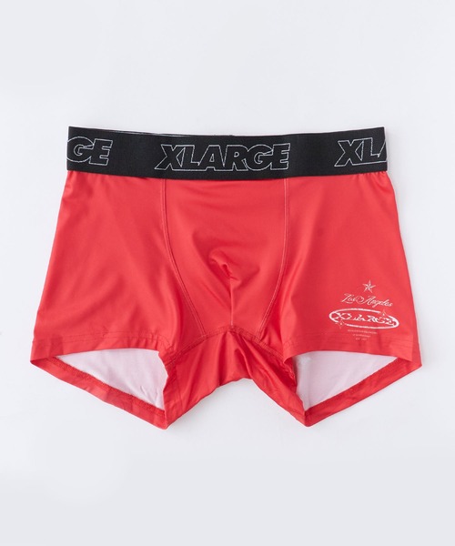 XLARGE(エクストララージ)の「XLARGE/エクストララージ ボクサーパンツ Alien エイリアン アンダーウェア 下着 肌着 プリント柄 メンズ 2026年 夏 夏服(ボクサーパンツ・メンズ・レッド/ブルー・M/L/XL)」の2枚目の写真