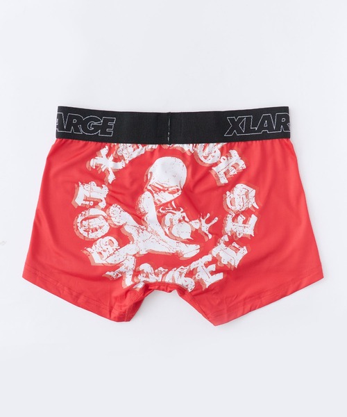 XLARGE(エクストララージ)の「XLARGE/エクストララージ ボクサーパンツ Alien エイリアン アンダーウェア 下着 肌着 プリント柄 メンズ 2026年 夏 夏服(ボクサーパンツ・メンズ・レッド/ブルー・M/L/XL)」の14枚目の写真