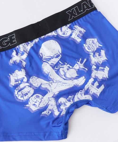 XLARGE(エクストララージ)の「XLARGE/エクストララージ ボクサーパンツ Alien エイリアン アンダーウェア 下着 肌着 プリント柄 メンズ 2026年 夏 夏服(ボクサーパンツ・メンズ・レッド/ブルー・M/L/XL)」の8枚目の写真