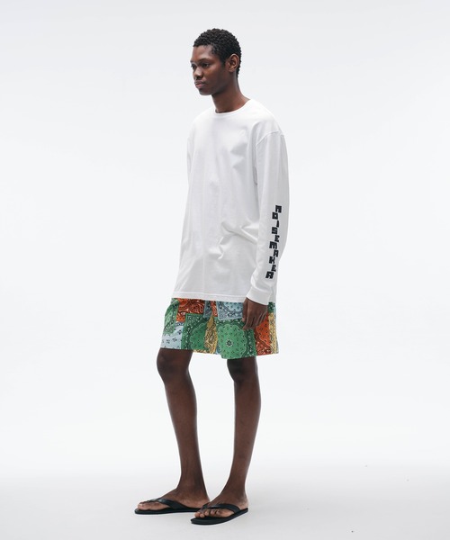 NOISE MAKER(ノイズメーカー)の「バンダナパッチワークショートパンツ【MADE IN JAPAN】(その他パンツ・メンズ・オレンジ系その他/ブルー系その他・X-LARGE/LARGE/MEDIUM)」の12枚目の写真
