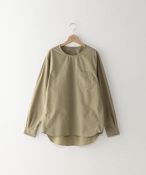 Steven Alan(スティーブンアラン)の「<Steven Alan> AZM BIG/GZ P/OVER/シャツ(シャツ/ブラウス・メンズ・ホワイト/ベージュ・SMALL/X-LARGE/LARGE/MEDIUM)」の1枚目の写真