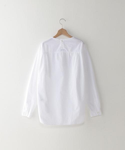 Steven Alan(スティーブンアラン)の「<Steven Alan> AZM BIG/GZ P/OVER/シャツ(シャツ/ブラウス・メンズ・ホワイト/ベージュ・SMALL/X-LARGE/LARGE/MEDIUM)」の10枚目の写真