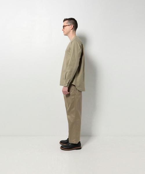 Steven Alan(スティーブンアラン)の「<Steven Alan> AZM BIG/GZ P/OVER/シャツ(シャツ/ブラウス・メンズ・ホワイト/ベージュ・SMALL/X-LARGE/LARGE/MEDIUM)」の4枚目の写真