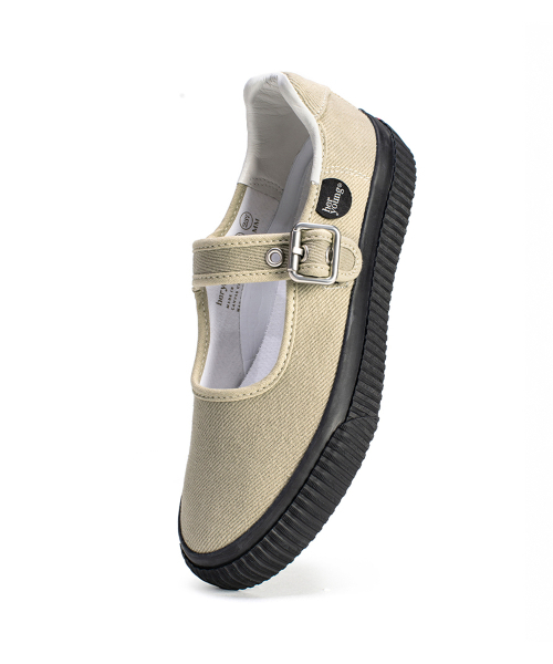 HERYOUNG(ホヨン)の「ミニジンメリージェーン(Olive)(バレエシューズ・レディース・カーキ・23cm/23.5cm/24cm/24.5cm)」の1枚目の写真
