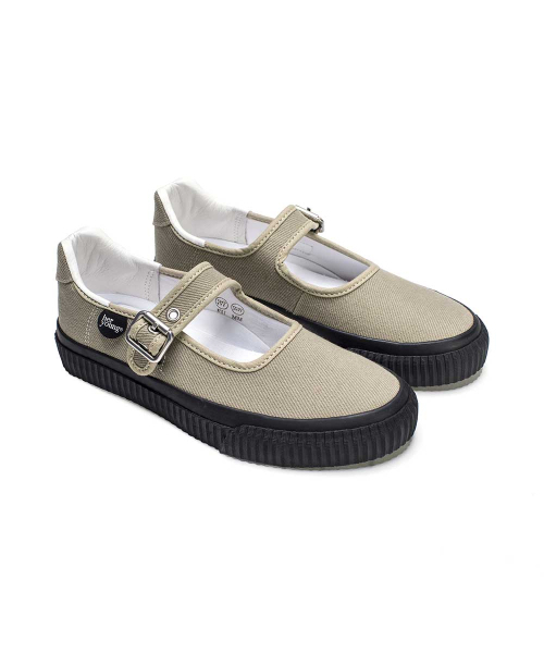 HERYOUNG(ホヨン)の「ミニジンメリージェーン(Olive)(バレエシューズ・レディース・カーキ・23cm/23.5cm/24cm/24.5cm)」の4枚目の写真
