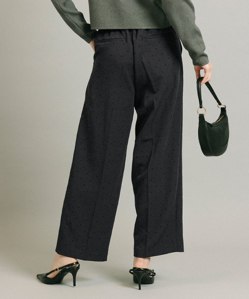 coca（coca）（コカ）の「フロッキードットワイドパンツ（その他パンツ・レディース・チャコール/ブラック・L/M/S）」の14枚目の写真