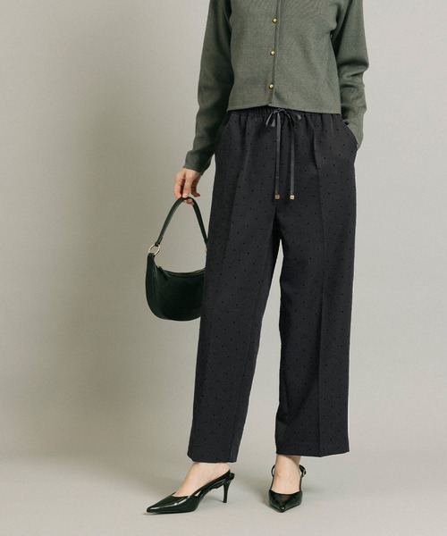 coca（coca）（コカ）の「フロッキードットワイドパンツ（その他パンツ・レディース・チャコール/ブラック・L/M/S）」の15枚目の写真