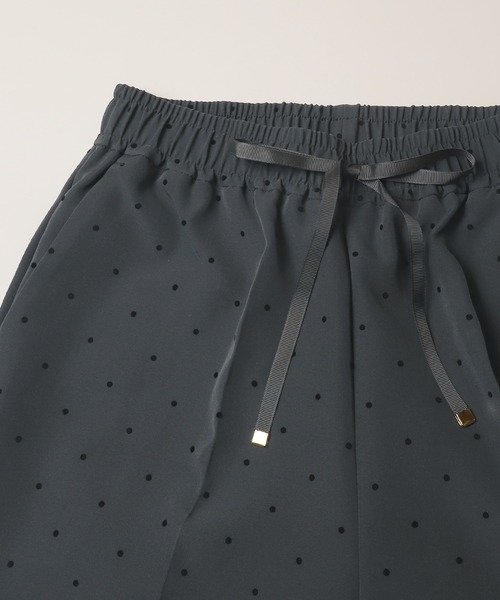 coca（coca）（コカ）の「フロッキードットワイドパンツ（その他パンツ・レディース・チャコール/ブラック・L/M/S）」の16枚目の写真