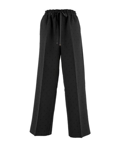coca（coca）（コカ）の「フロッキードットワイドパンツ（その他パンツ・レディース・チャコール/ブラック・L/M/S）」の18枚目の写真