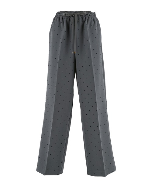 coca（coca）（コカ）の「フロッキードットワイドパンツ（その他パンツ・レディース・チャコール/ブラック・L/M/S）」の19枚目の写真