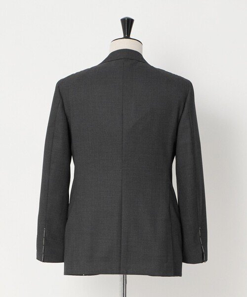 UNITED ARROWS(ユナイテッドアローズ)の「バーズアイ シングル 3ボタン スーツ REGULAR MODEL(セットアップ・メンズ・ダークグレー・50/46/48)」の3枚目の写真