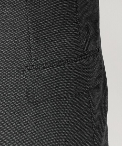UNITED ARROWS(ユナイテッドアローズ)の「バーズアイ シングル 3ボタン スーツ REGULAR MODEL(セットアップ・メンズ・ダークグレー・50/46/48)」の9枚目の写真