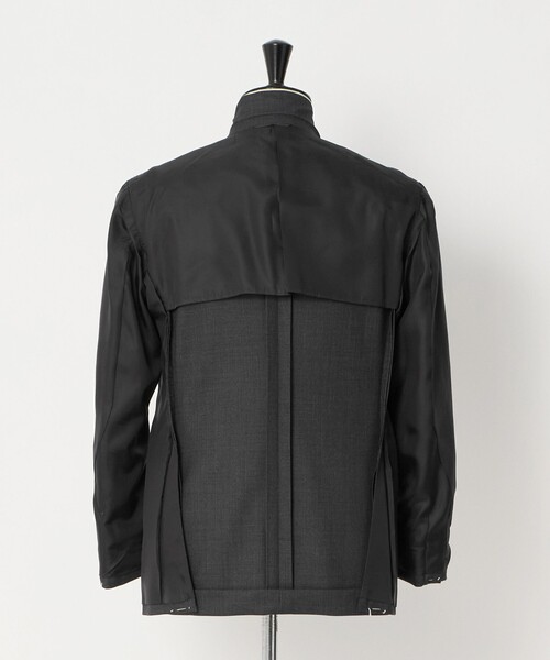 UNITED ARROWS(ユナイテッドアローズ)の「バーズアイ シングル 3ボタン スーツ REGULAR MODEL(セットアップ・メンズ・ダークグレー・50/46/48)」の15枚目の写真