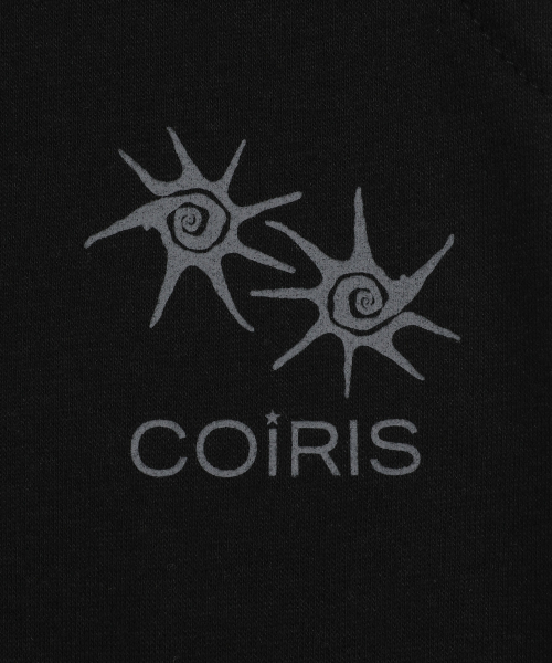 COIRIS(コイリス)の「ドレンバッグロゴバミューダスウェットハーフパンツ 男女共用 (2カラー)(スウェットパンツ・レディース・ブラック/ライトグレー・FREE)」の10枚目の写真