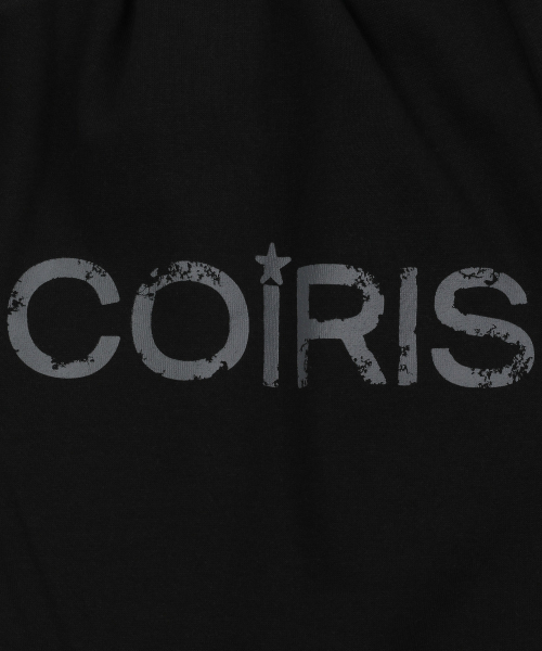 COIRIS(コイリス)の「ドレンバッグロゴバミューダスウェットハーフパンツ 男女共用 (2カラー)(スウェットパンツ・レディース・ブラック/ライトグレー・FREE)」の11枚目の写真