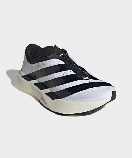 adidas(アディダス)の「アディゼロ EVO SL ジップ / Adizero EVO SL ZIP / ランニングシューズ / アディダス adidas(スニーカー・レディース・ホワイト・22.5cm/23.0cm/23.5cm/24.0cm/24.5cm/25.0cm/25.5cm/26.0cm/26.5cm)」の4枚目の写真