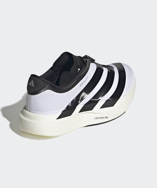 adidas(アディダス)の「アディゼロ EVO SL ジップ / Adizero EVO SL ZIP / ランニングシューズ / アディダス adidas(スニーカー・レディース・ホワイト・22.5cm/23.0cm/23.5cm/24.0cm/24.5cm/25.0cm/25.5cm/26.0cm/26.5cm)」の5枚目の写真