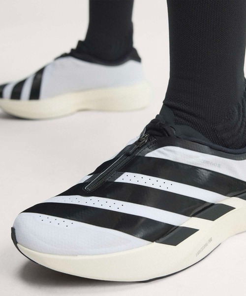 adidas(アディダス)の「アディゼロ EVO SL ジップ / Adizero EVO SL ZIP / ランニングシューズ / アディダス adidas(スニーカー・レディース・ホワイト・22.5cm/23.0cm/23.5cm/24.0cm/24.5cm/25.0cm/25.5cm/26.0cm/26.5cm)」の14枚目の写真