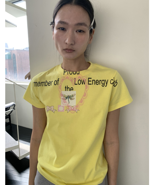 0MILEWEAR(ヤングマイルウェア)の「ロウエネルギークラブTシャツ(イエロー)(Tシャツ/カットソー・レディース・その他・FREE)」の1枚目の写真