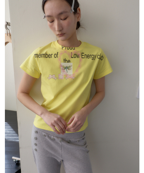 0MILEWEAR(ヤングマイルウェア)の「ロウエネルギークラブTシャツ(イエロー)(Tシャツ/カットソー・レディース・その他・FREE)」の2枚目の写真