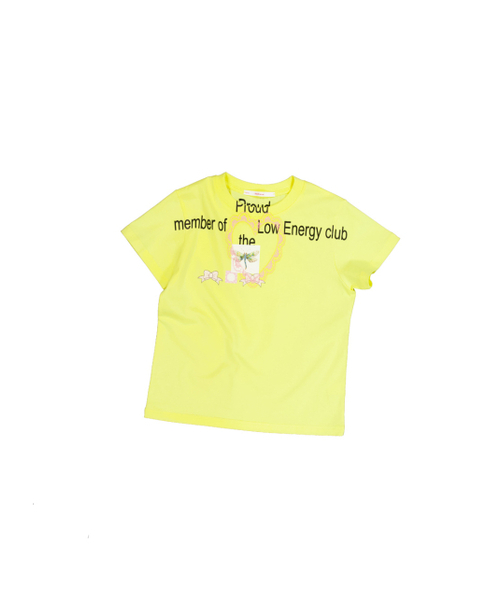 0MILEWEAR(ヤングマイルウェア)の「ロウエネルギークラブTシャツ(イエロー)(Tシャツ/カットソー・レディース・その他・FREE)」の5枚目の写真