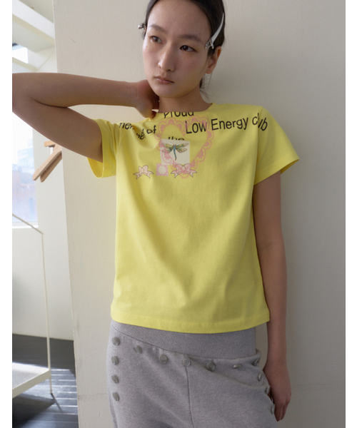 0MILEWEAR(ヤングマイルウェア)の「ロウエネルギークラブTシャツ(イエロー)(Tシャツ/カットソー・レディース・その他・FREE)」の6枚目の写真