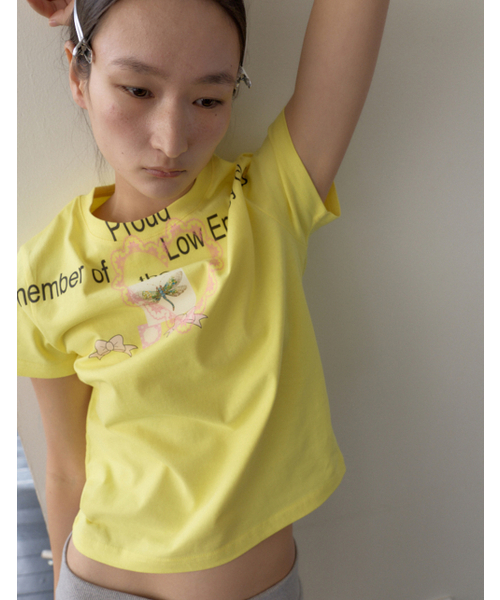 0MILEWEAR(ヤングマイルウェア)の「ロウエネルギークラブTシャツ(イエロー)(Tシャツ/カットソー・レディース・その他・FREE)」の8枚目の写真