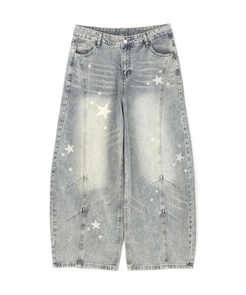 SIS(エスアイエス)の「SIS/エスアイエス/Star Denim(デニムパンツ・レディース・その他4・L/M)」の1枚目の写真