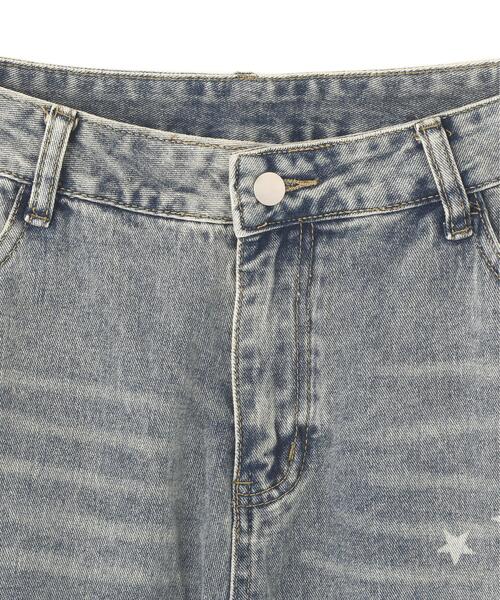 SIS(エスアイエス)の「SIS/エスアイエス/Star Denim(デニムパンツ・レディース・その他4・L/M)」の4枚目の写真