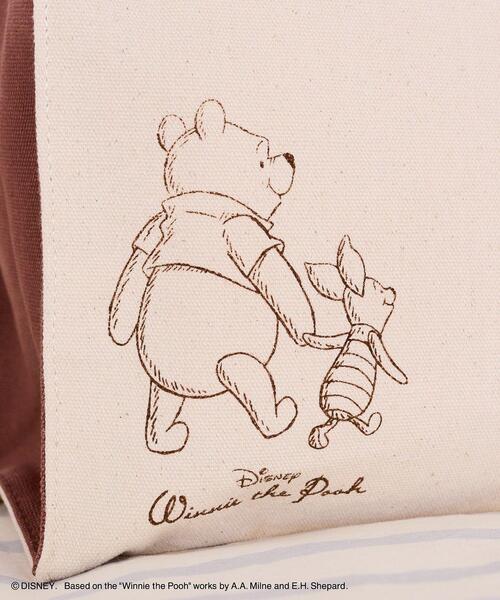 Disney(ディズニー)の「Winnie the Pooh/スクエアトートバッグ(トートバッグ・レディース・ベージュ・FREE)」の16枚目の写真