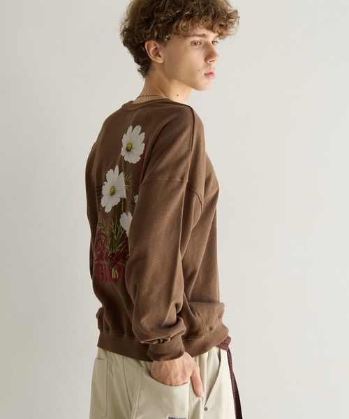 PBLIM(ページボーイリム)の「《UNISEX》コスモスフラワースウェット(スウェット・レディース・ブラウン/ブラック/グレー・FREE)」の10枚目の写真