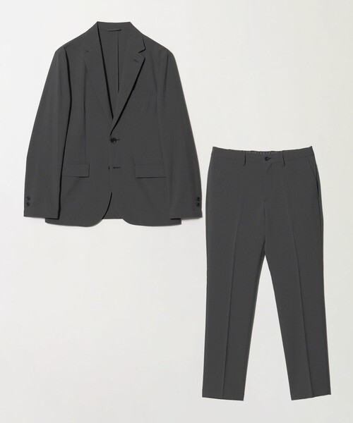 green label relaxing（グリーンレーベルリラクシング）の「【WEB限定】JUST fit ドライポリエステル ナロー セットアップ -吸水速乾-（セットアップ・メンズ・ブラック/ネイビー/ダークグレー・L/M/XS/XL/XXL/S）」の11枚目の写真