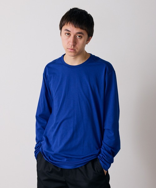 NEW ERA(ニューエラ)の「NEW ERA/ニューエラ MEN'S L/S TEE ロンT ロングスリーブ 2026年 夏 夏服(Tシャツ/カットソー・メンズ・ロイヤルブルー/ホワイト/ネイビー・XL/S)」の3枚目の写真
