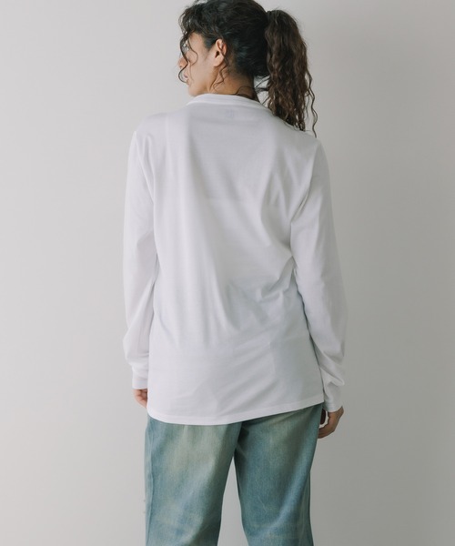 NEW ERA(ニューエラ)の「NEW ERA/ニューエラ MEN'S L/S TEE ロンT ロングスリーブ 2026年 夏 夏服(Tシャツ/カットソー・メンズ・ロイヤルブルー/ホワイト/ネイビー・XL/S)」の6枚目の写真