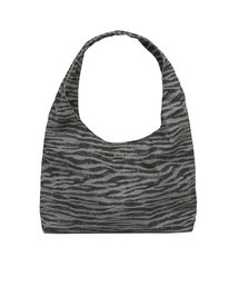 ZEBRA SHOULDER BAG [CHARCOAL]