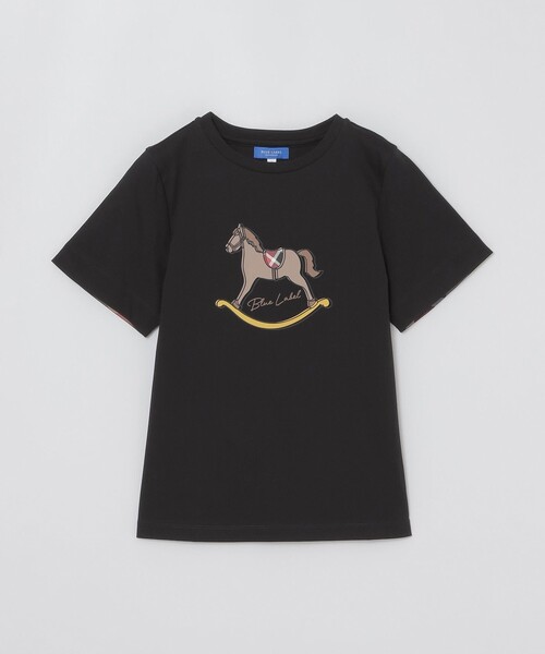 BLUE LABEL CRESTBRIDGE（ブルーレーベルクレストブリッジ）の「【一部店舗限定】ロッキンホースTシャツ（Tシャツ/カットソー・レディース・ブラック/ベビーピンク/ホワイト・38/40）」の10枚目の写真