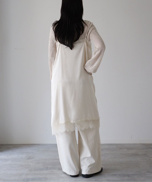 model：164cm. 着用サイズ：FREE