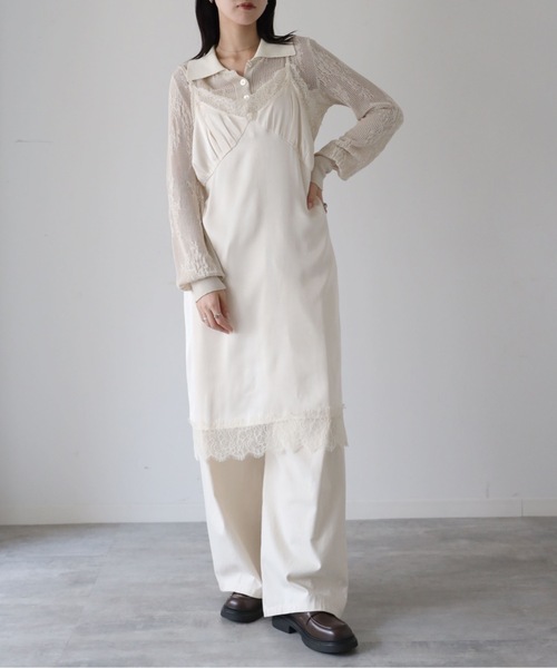 model：164cm. 着用サイズ：FREE