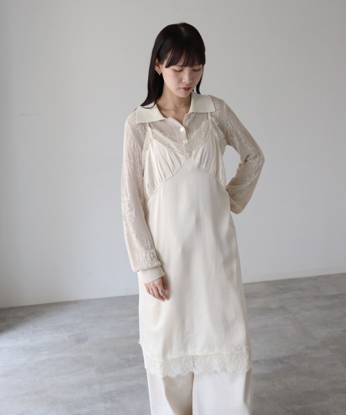 model：164cm. 着用サイズ：FREE