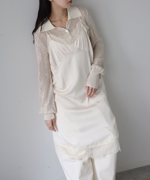 model：164cm. 着用サイズ：FREE