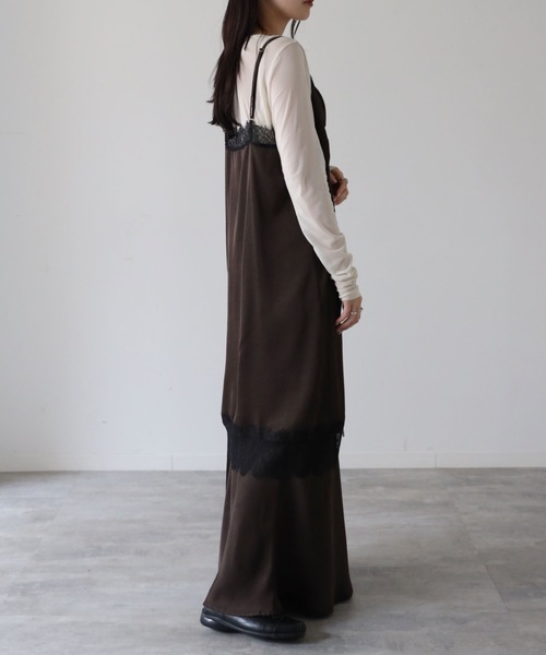 model：164cm. 着用サイズ：FREE